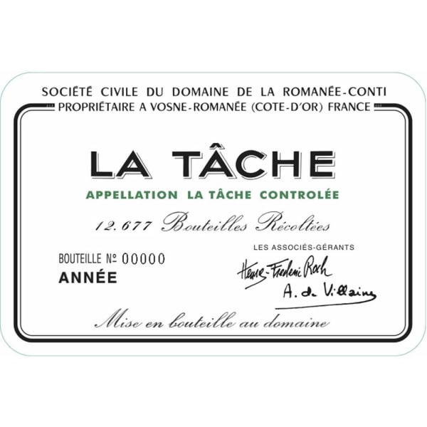 Rượu vang đỏ Domaine de la Romanee-Conti La Tache Grand Cru 2001