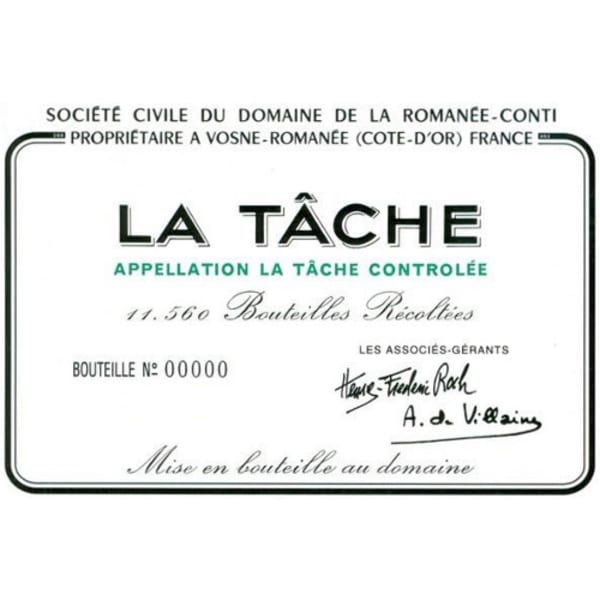 Rượu vang đỏ Domaine de la Romanee-Conti La Tache Grand Cru 2010