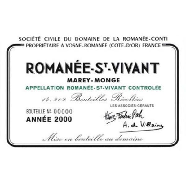 Rượu vang đỏ Domaine de la Romanee-Conti Romanee St. Vivant Grand Cru 2014