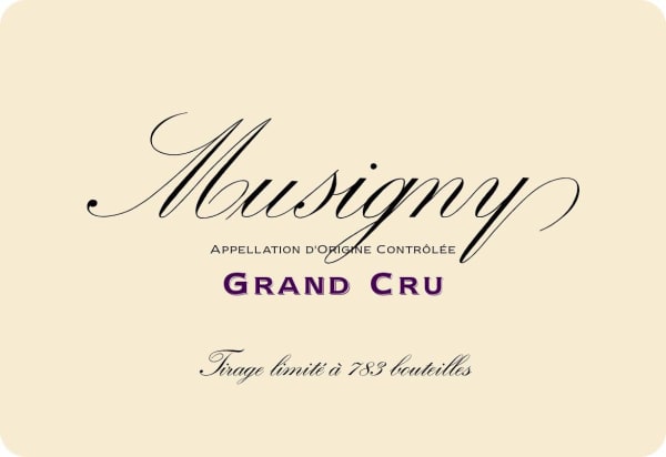 Rượu vang đỏ Domaine de la Vougeraie Musigny Grand Cru 2011