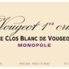 Rượu vang trằng Domaine de la Vougeraie Vougeot Le Clos Blanc de Vougeot Monopole Premier Cru 2009