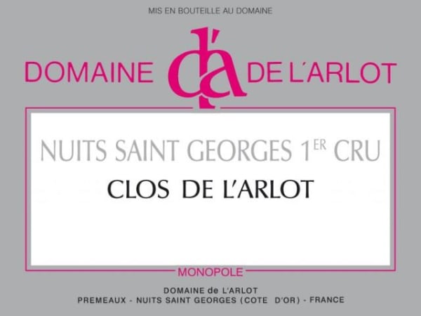 Rượu vang trằng Domaine de l'Arlot Nuits Saint Georges Clos de l'Arlot Premier Cru Monopole Blanc 2009