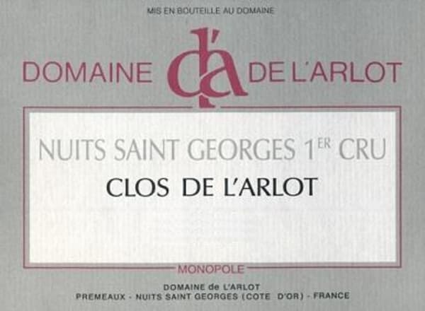 Rượu vang trằng Domaine de l'Arlot Nuits-St-Georges Clos de l'Arlot Premier Cru Monopole Blanc 2017