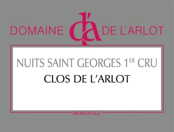 Rượu vang trằng Domaine de l'Arlot Nuits-St-Georges Clos de l'Arlot Premier Cru Monopole Blanc 2019