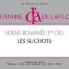Rượu vang đỏ Domaine de l'Arlot Vosne-Romanee Les Suchots Premier Cru 2016
