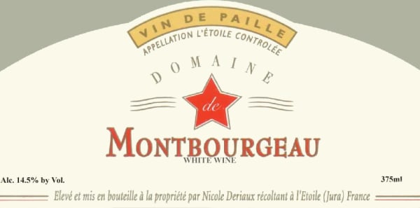 Rượu vang trằng Domaine de Montbourgeau L'Etoile Vin de Paille 2012