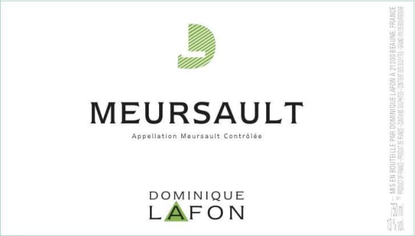 Rượu vang trằng Domaine des Comtes Lafon Meursault 2013