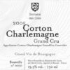 Rượu vang trằng Domaine des Croix Corton Charlemagne Grand Cru 2005
