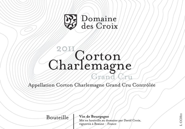 Rượu vang trằng Domaine des Croix Corton Charlemagne Grand Cru 2011