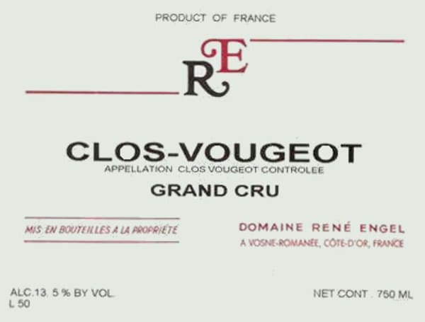 Rượu vang đỏ Domaine d'Eugenie Clos-Vougeot Grand Cru 2003