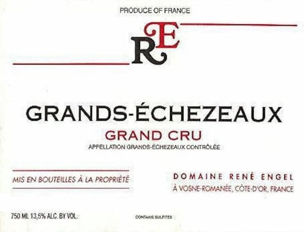 Rượu vang đỏ Domaine d'Eugenie Grands-Echezeaux Grand Cru 2002