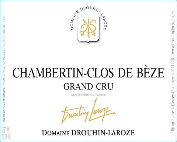 Rượu vang đỏ Domaine Drouhin-Laroze Chambertin-Clos de Beze Grand Cru 2013