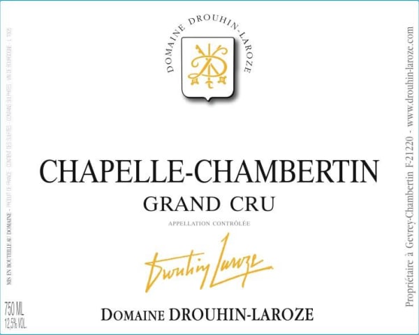 Rượu vang đỏ Domaine Drouhin-Laroze Chapelle-Chambertin Grand Cru 2014