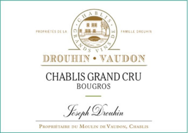 Rượu vang trằng Domaine Drouhin Vaudon Chablis Bougros Grand Cru 2021