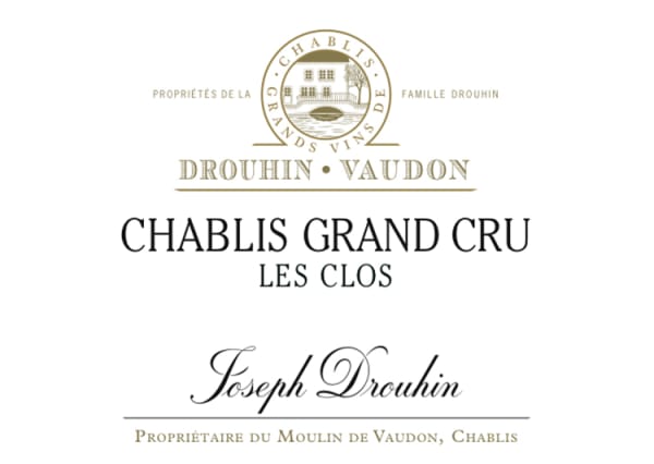 Rượu vang trằng Domaine Drouhin Vaudon Chablis Les Clos Grand Cru 2018