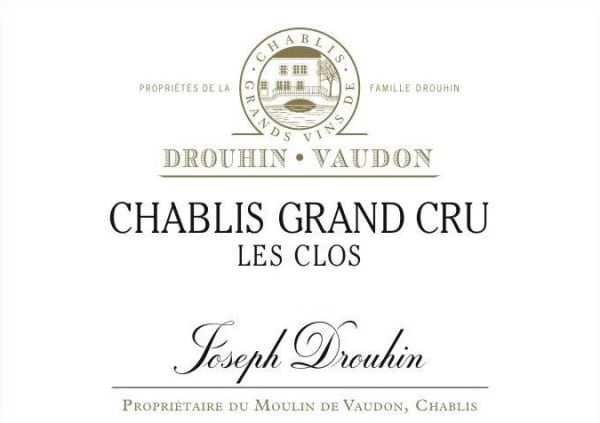 Rượu vang trằng Domaine Drouhin Vaudon Chablis Les Clos Grand Cru 2021