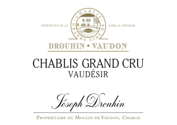 Rượu vang trằng Domaine Drouhin Vaudon Chablis Vaudesir Grand Cru 2018