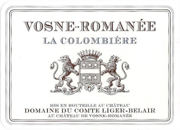 Rượu vang đỏ Domaine du Comte Liger-Belair Vosne-Romanee La Colombiere 2011