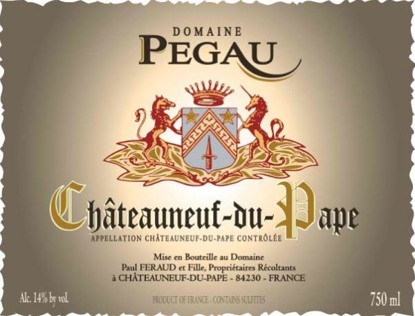 Rượu vang trằng Domaine du Pegau Chateauneuf-du-Pape Cuvee A Tempo Blanc 2020