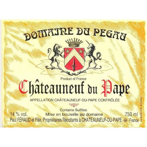 Rượu vang đỏ Domaine du Pegau Chateauneuf-du-Pape Cuvee Reservee (chai 3 lít) 2003