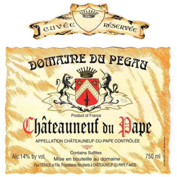 Rượu vang đỏ Domaine du Pegau Chateauneuf-du-Pape Cuvee Reservee (chai 3 lít) 2009