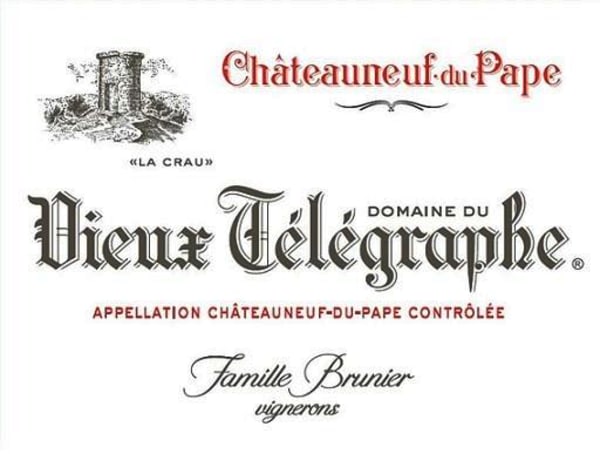 Rượu vang đỏ Domaine du Vieux Telegraphe Chateauneuf-du-Pape La Crau (chai 3 lít) 2019