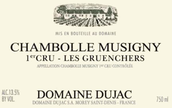Rượu vang đỏ Domaine Dujac Chambolle Musigny Les Gruenchers Premier Cru 2010