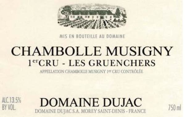 Rượu vang đỏ Domaine Dujac Chambolle Musigny Les Gruenchers Premier Cru 2011