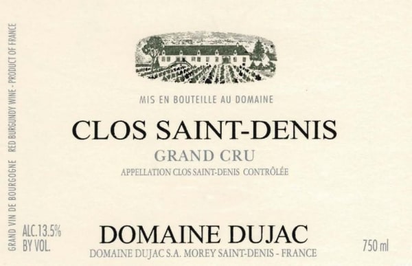 Rượu vang đỏ Domaine Dujac Clos Saint-Denis Grand Cru 2014