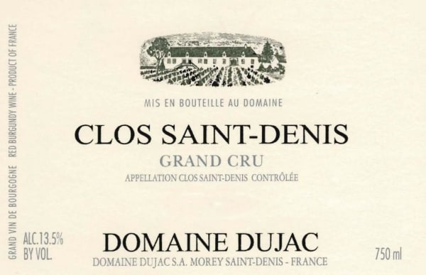 Rượu vang đỏ Domaine Dujac Clos Saint-Denis Grand Cru 2021