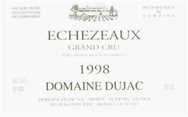 Rượu vang đỏ Domaine Dujac Echezeaux Grand Cru 1998