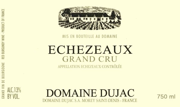 Rượu vang đỏ Domaine Dujac Echezeaux Grand Cru 2018
