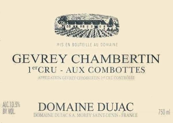 Rượu vang đỏ Domaine Dujac Gevrey Chambertin Aux Combottes Premier Cru 2013