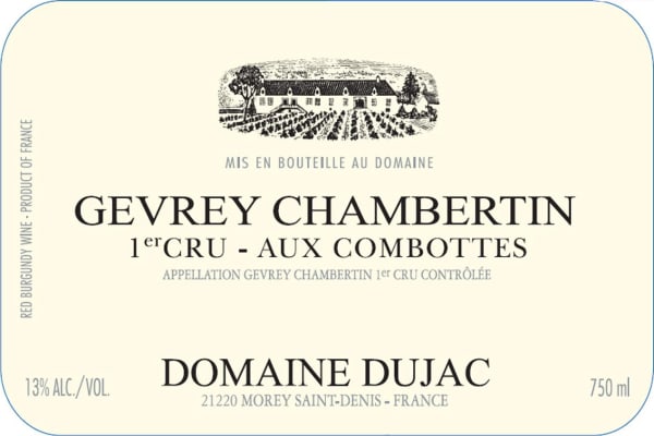Rượu vang đỏ Domaine Dujac Gevrey Chambertin Aux Combottes Premier Cru 2017