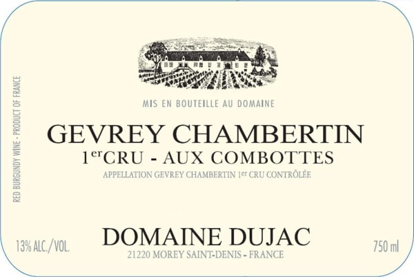 Rượu vang đỏ Domaine Dujac Gevrey Chambertin Aux Combottes Premier Cru 2018
