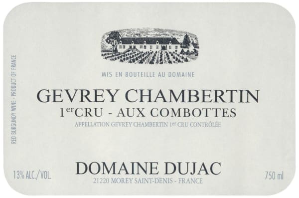 Rượu vang đỏ Domaine Dujac Gevrey Chambertin Aux Combottes Premier Cru 2020