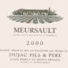 Rượu vang trằng Domaine Dujac Meursault 2000