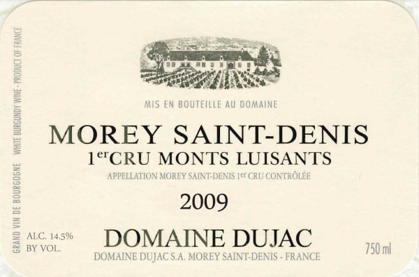 Rượu vang trằng Domaine Dujac Morey-Saint-Denis Monts Luisants Premier Cru 2009