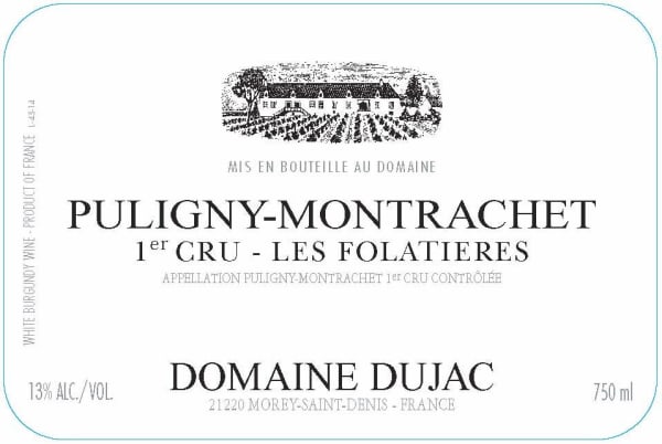 Rượu vang trằng Domaine Dujac Puligny-Montrachet Les Folatieres Premier Cru 2020