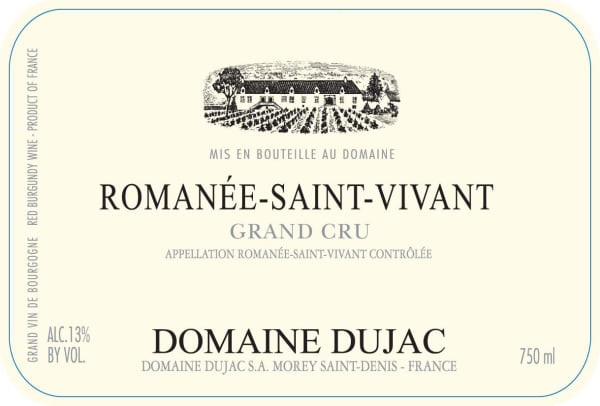 Rượu vang đỏ Domaine Dujac Romanee Saint Vivant Grand Cru 2008