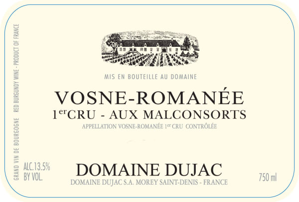 Rượu vang đỏ Domaine Dujac Vosne-Romanee Aux Malconsorts Premier Cru 2020