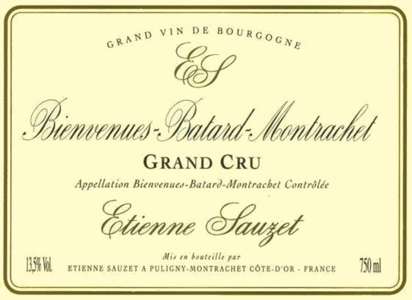 Rượu vang trằng Domaine Etienne Sauzet Bienvenues-Batard-Montrachet Grand Cru 2010