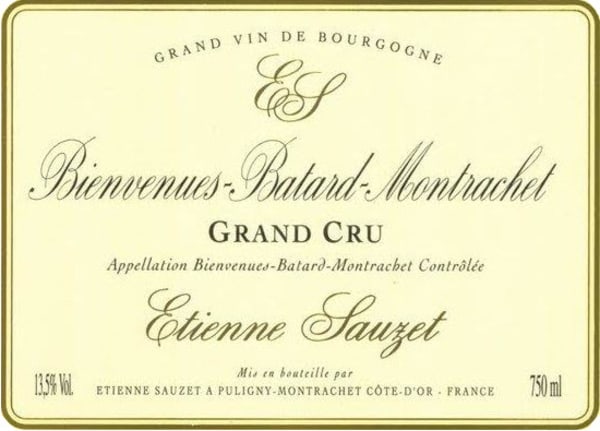 Rượu vang trằng Domaine Etienne Sauzet Bienvenues-Batard-Montrachet Grand Cru 2020