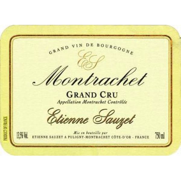 Rượu vang trằng Domaine Etienne Sauzet Le Montrachet Grand Cru 1997