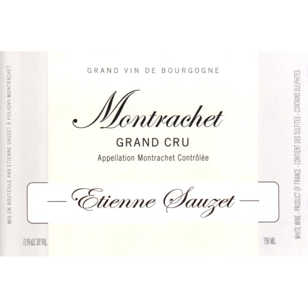 Rượu vang trằng Domaine Etienne Sauzet Le Montrachet Grand Cru 2011