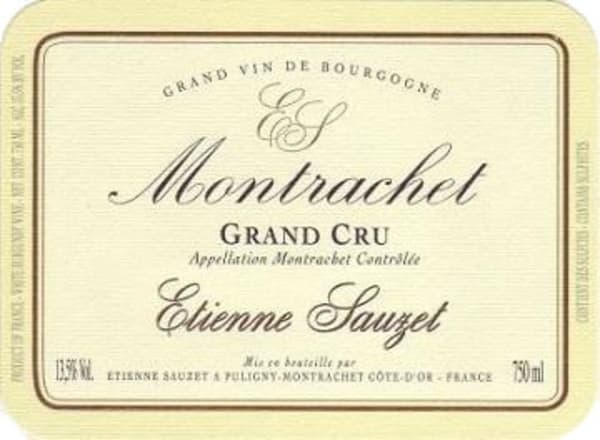 Rượu vang trằng Domaine Etienne Sauzet Montrachet Grand Cru 2013