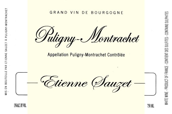 Rượu vang trằng Domaine Etienne Sauzet Puligny-Montrachet 2019