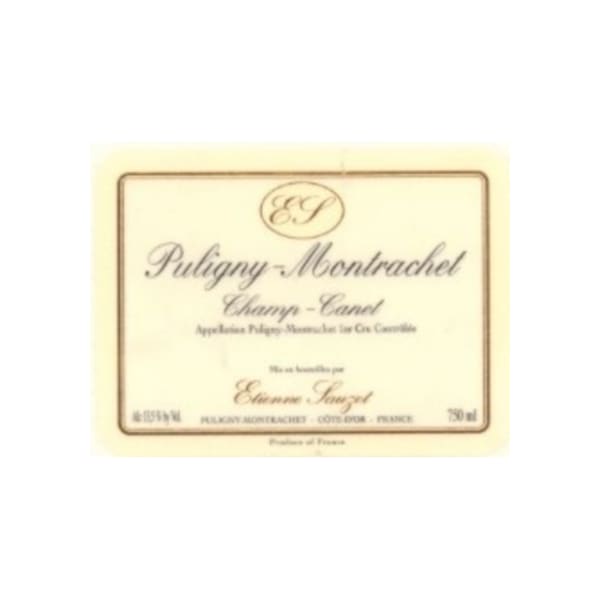 Rượu vang trằng Domaine Etienne Sauzet Puligny-Montrachet Champ Canet Premier Cru 2000