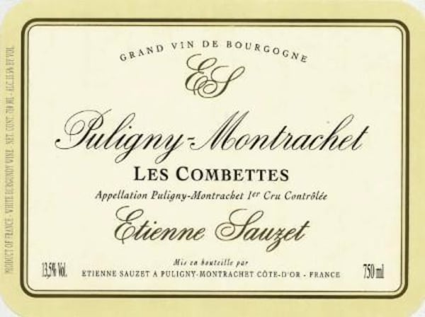 Rượu vang trằng Domaine Etienne Sauzet Puligny-Montrachet Les Combettes 2012