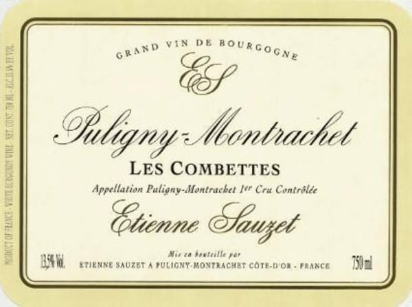 Rượu vang trằng Domaine Etienne Sauzet Puligny-Montrachet Les Combettes 2013